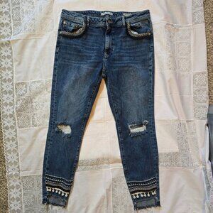 Mavi Jeans Co. Tess High-Rise Skinny Jeans Boho Western Women’s Jeans Size 32/27